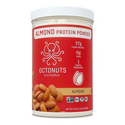 OCTONUTS Almond Protein Powder, 21 Ounce, Made with California Almonds, 17g Plant Based Protein, Keto, Paleo Friendly, Vegan, Gluten Free, 17 Servings