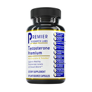 Premier Research Labs Testosterone Premium - for Vitality & Desire - with Saw Palmetto Berry, Maca & American Ginseng - Male Andropause Support - Vegan -90 Plant-Source Capsules