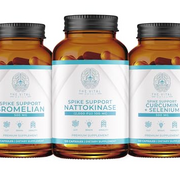 The Vital Detox Spike Support Supplement with Nattokinase Bromelain Curcumin And Selenium Extracts 3 pack 2 month Supply Immune Booster
