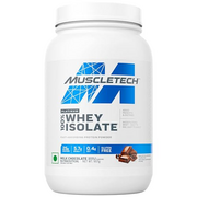 Whey Isolate | Milk Chocolate, 907g (2lbs) | Purest whey Protein Isolate | 25g Protein, 5.7g BCAA | Added probiotics & Enzymes & Mineral | Lactose Free, Gluten Free | Easy to Mix & Easy on Stomach |