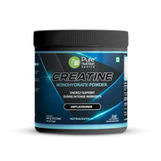 Micronised Creatine Monohydrate Powder, Pre/Post Workout Supplement, Instant Energy for Athletic Performance, Fast Recovery, Increased Muscle Mass, Unflavoured, 100g, 33 Servings