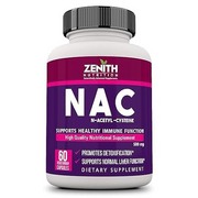 HIGHROSE NAC (N-Acetyl L-Cysteine) Lungs & Respiratory Support | Liver & Antioxidant Support 500mg - 60 Veg Capsules