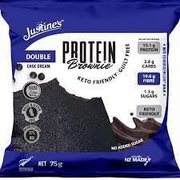 [Expiry Apr 2025] JUSTINE'S Double Choc Dream Protein Brownie (80g)