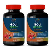 wolfberry capsules - GOJI BERRY EXTRACT 300mg - antioxidant formula - 2 Bottles