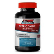 heart health supplement - NITRIC OXIDE 3600MG - vasodilator supplement 1B