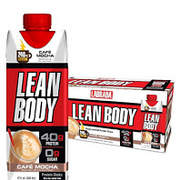 Lean Body Ready to Drink Café Mocha Protein Shake 240mg Caffeine 40g Protein