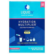 Hydration Multiplier Electrolyte Powder Packet Drink Mix, Passion Fruit, 15 Ct