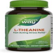 Nature's Way L-Theanine, Stress Support*, Promotes Relaxation*, 200 mg per...