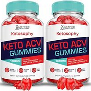 (2 Pack) Ketosophy Keto ACV Gummies Advanced Formula 60 Count (Pack of 2)