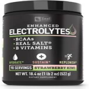 Enhanced Electrolyte Powder (Strawberry Kiwi | 90ct.) 90 Servings (Pack of 1)