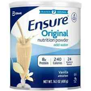 Ensure Original Nutriotion Powder Vanilla 14.1 oz (400g) Expire 12/2025 1pc