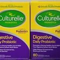 Culturelle Probiotic Digestive Daily Probiotic - 80 Capsules EXP 12/2025 QTY 2