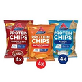 Atkins Protein Chips Variety Pack 4g Net Carbs 13g Protein Gluten Free Low Gl...