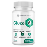 Gluco6 Blood Pills for Blood Sugar Support- 60 Caps