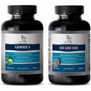 Anti aging cleanser - ANTI GRAY HAIR – GRAVIOLA COMBO - graviola capsules organi