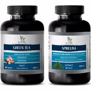 Antioxidant and immunity - GREEN TEA EXTRACT – SPIRULINA COMBO - spirulina pills