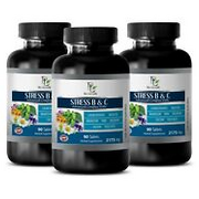 mood boost and energy - STRESS B & C - anti stressed for adults tablets 3 BOTTLE