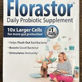Florastor Daily Probiotic Supplement 100 Veggie Capsules - Sealed - Exp 04/2025
