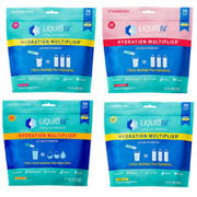Various Flavor Liquid I.V. Hydration Multiplier 24 or 30 Individual Serving Pack