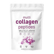 Multi Collagen Peptides Powder - Hydrolyzed Protein Peptides (Type I,II,III,V,X)