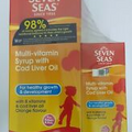 Seven Seas Multi-Vitamin Syrup with Cod Liver Oil Kids (600ml) FREE Express Ship