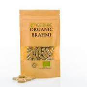 Organic Brahmi Vegan HPMC Capsules Herbals Remedy Stress Relief Memory Boost