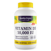 Pure Vitamin D3 D-3 10,000IU 360 Capsules Bone Health Immune System