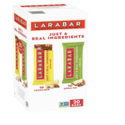 (40pk.): Larabar Fruit & Nut Bar, Apple Pie and Lemon Bar 2-pk of 20ct VEGAN
