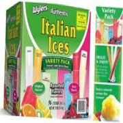 Authentic Italian Ice Fat Free Freezer Bars 96 Count (Pack of 1) italian ice