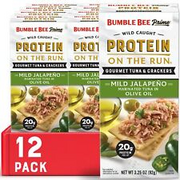 Bumble Bee Prime Protein on the Run Tuna Snack Kit Pack of 12 - Gourmet Tuna ...