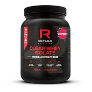 Reflex Nutrition Clear Whey Isolate | Whey Isolate Protein Powder | 20g Protein | 510g | Raspberry