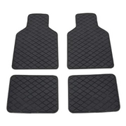 Car Floor Mats, for Mercedes Benz CLA CLA180 CLA200 CLA250 CLA260 CLA180d CLA200d CLA220d ​Waterproof Wear-resistant Foot Pad Protection Accessories,Blackstyle