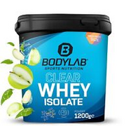 Bodylab24 Clear Whey Isolate Protein Pulver Eiweiß-Shake | 1200g | Grüner Apfel
