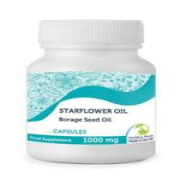 STARFLOWER Borage Seed Oil Linolenic Acid 1000mg GLA 500 Capsules British Qualit