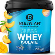 Bodylab24 Clear Whey Isolate Protein Pulver | 720g | Mango-Pfirsich-Eistee