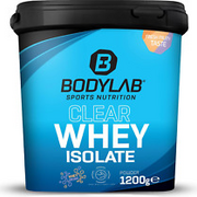 Bodylab24 Clear Whey Isolate Pulver Protein Shake | 1200g / 1.2kg | Himbeere