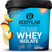 Bodylab24 Clear Whey Isolate Pulver Protein Shake | 1200g | Pfirsich-Eistee