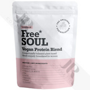 Free Soul Vegan Protein Powder | Hormone Balance, Mood & Energy | VANILLA - 600g