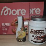 More Nutrition Honey Mustard,2x Protein Pizza Crust & Brownie Bowl Limited Paket