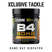 USN B4 Bomb Pre-Workout Energy & Focus - Natural Caffeine - Cola Burst - 180g