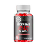Extreme Beast Black Gummies for Men, Advanced Male Gummy - 60 gummies