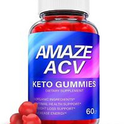 1 Pack - Amaze ACV Keto Gummies - Vegan, Weight Loss Supplement - 60 gummies
