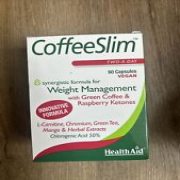 HealthAid Coffee Slim 60 Vegan Capsules For Weight Management 04/2026