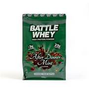 BATTLE WHEY High Protein Powder 900g - After Dinner Mint - FREE DELIVERY