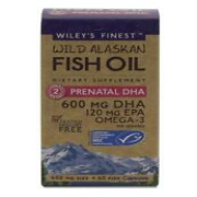 Wiley's Finest Prenatal DHA - 60 Capsules (Pack of 2)