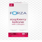 Forza Raspberry Ketone with collagen 25 day supply (100 capsules)