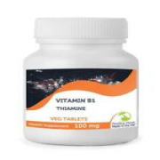 Vitamin B1 THIAMINE 500 Veg Tablets British Quality