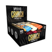 Protein Bars, Box of 12 x 64g - Warrior CRUNCH 20g High Protein, Low Sugar Snack