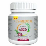 2x XLS MEDICAL WEIGHT LOSS REDUCES FAT & SUGARS 40 TABLETS - LONG EXP 2026