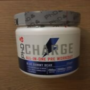 PhD Nutrition Charge All In One Pre Workout Blue Gummy Bear 300g BBE Oct 2024*